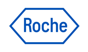 Logotipo de la farmacéutica Roche, quienes son clientes de ClaryTek